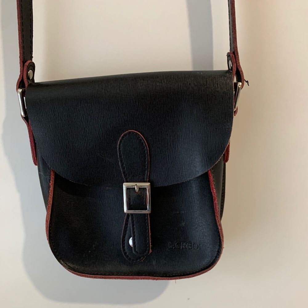 L.Credi leather purse